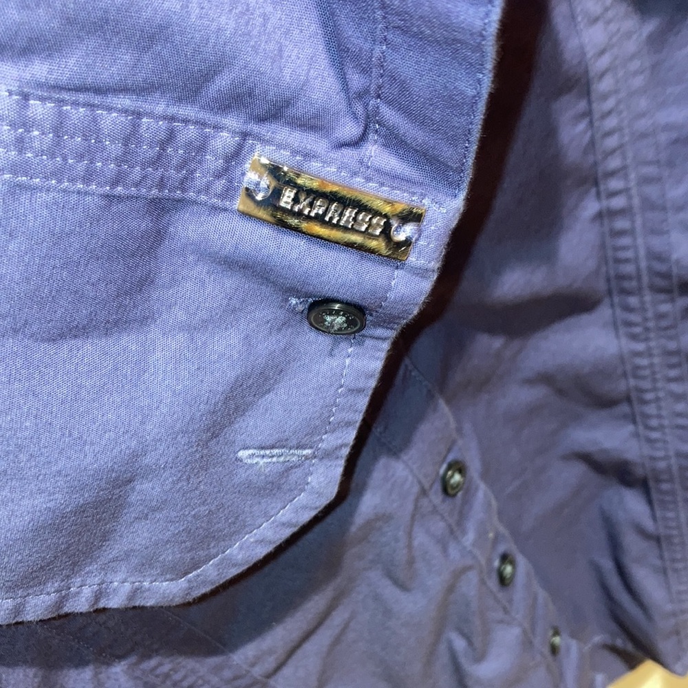 Express essential stretch button down - Picture 3 of 6